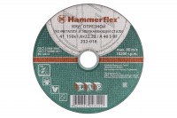 86898 Круг отрезной Hammer Flex 232-018  по металлу и нержавеющей стали A 40 S BF / 150 x 1.6 x 22,23