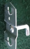 Крючок металлический для перфорированной панели (?-6мм, L-25мм)_Rock FORCE