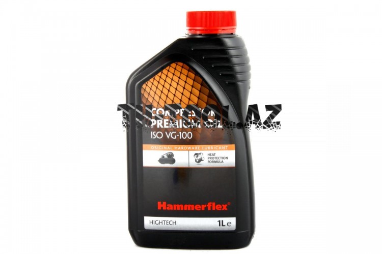 54193 Масло Hammer Flex 501-012 компрессорное 1л., ISO VG-100