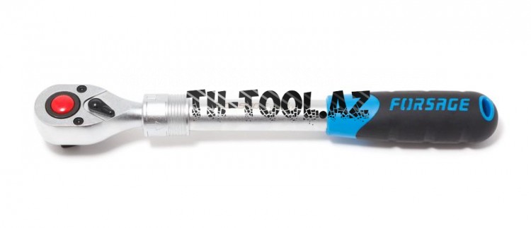 1/2" Трещотка с резиновой ручкой телескопическая (72зуб.)Forsage_Forsage