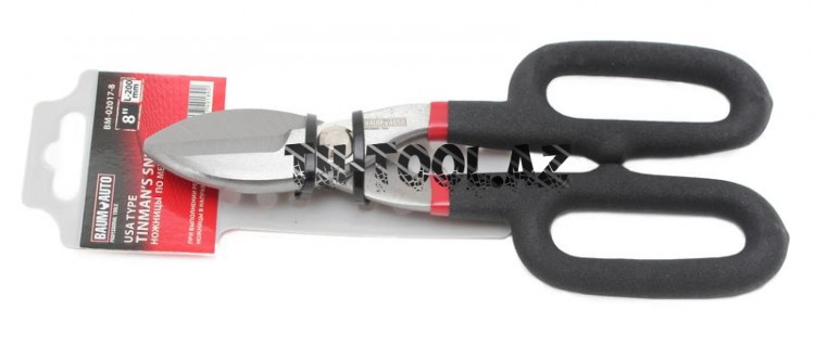 Ножницы по листовому металлу "прямой рез" 12"-300мм, на пластиковом держателе_BaumAuto_BaumAuto