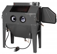 Пескоструйная камера с электродвигателем для очистки воздуха (420л, 220В, 340л/мин, 3.4-8.5атм) пневмо_Rock FORCE