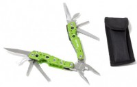 Пассатижи многофункциональные складные "Multi Tool" 11в1 (нож, открывашка, пила, надфиль, отвертки SL/РН, кусачки, плоскогубцы)в чехле_BaumAuto